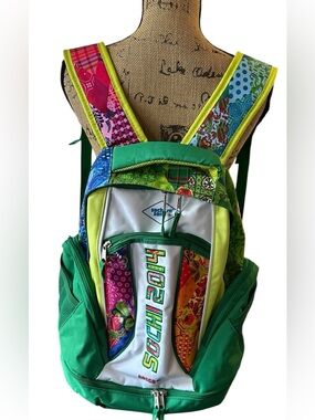 2014 Sochi Bosco Winter Olympics Backpack Apparel Bosco Green Multiple Pockets